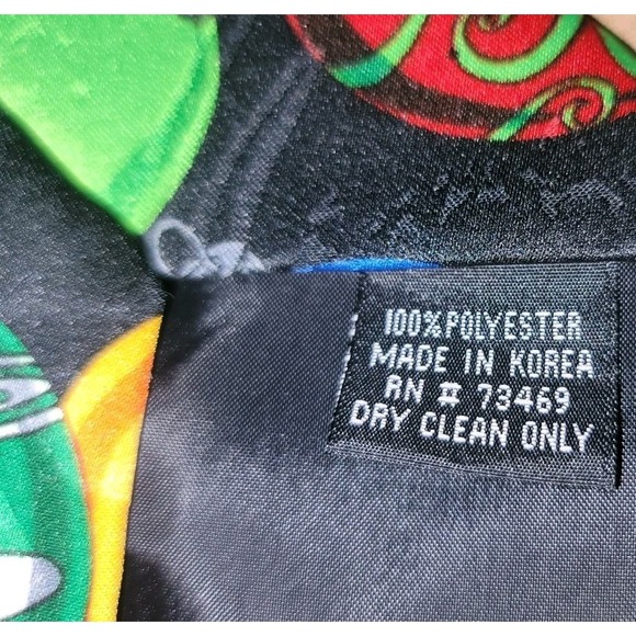 Vtg Cartoon Christmas Neck Tie Looney Tunes Lot Taz Daffy Tweedy Bugs‎ Sylvester - Picture 10 of 12